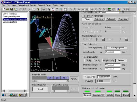 This item enables you to customize parameters of the optical mounting (v. 6.6).